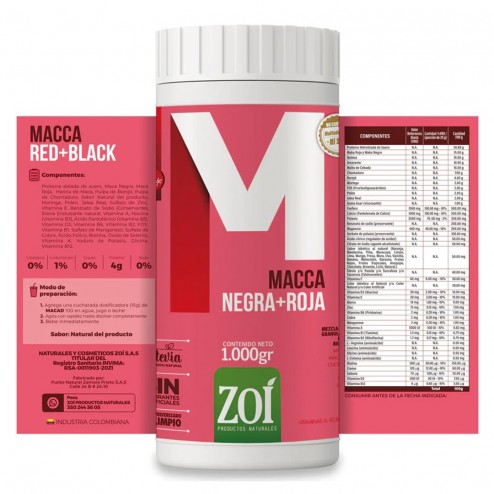 Maca Negra + Maca Roja - ZOI