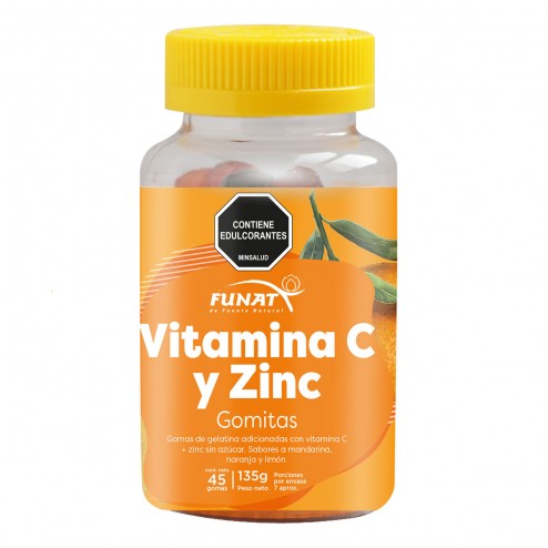 Vitamina C y Zinc x 45...