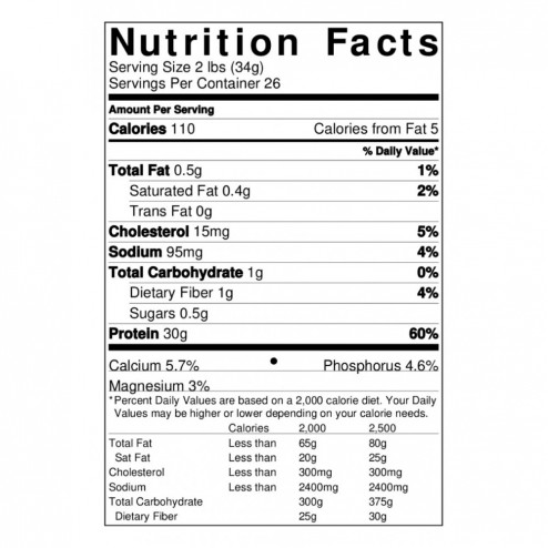Whey Protein Isolate -...