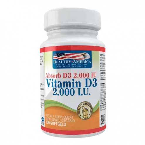 Vitamin D3 2000IU x 100...