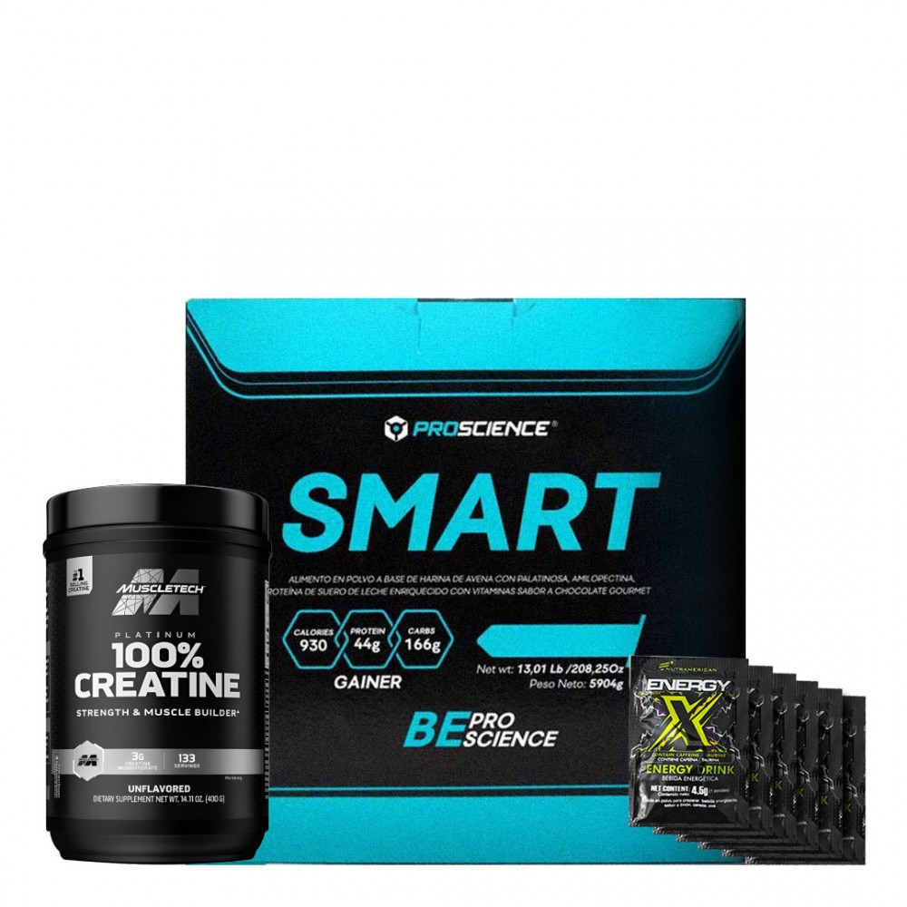 Smart + Platinum 100% Creatine muscletech
