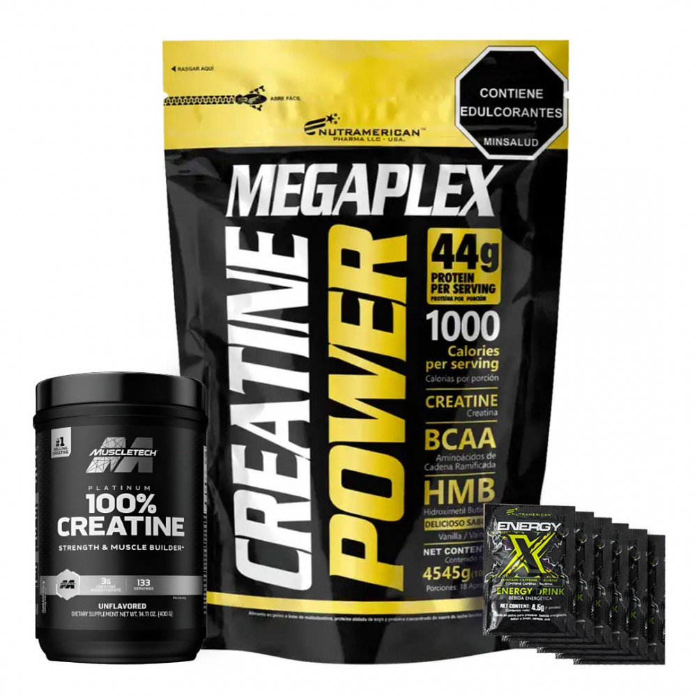 Creatine Power + Platinum 100% Creatine